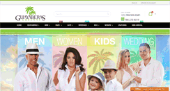 Desktop Screenshot of guayaberascubanas.com